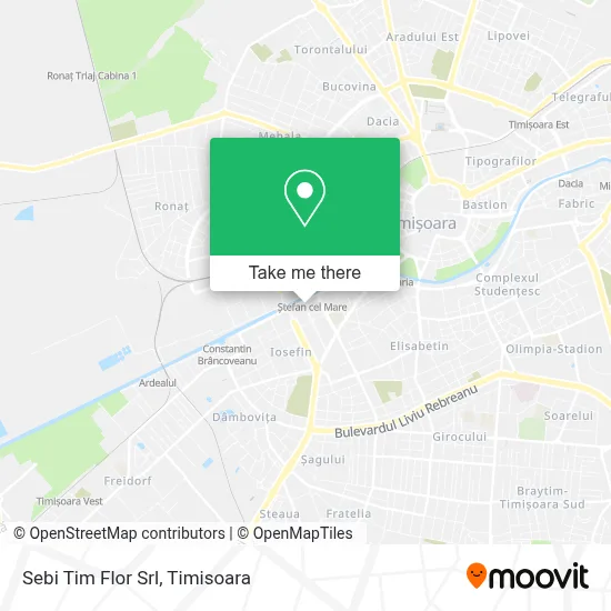 Sebi Tim Flor Srl map