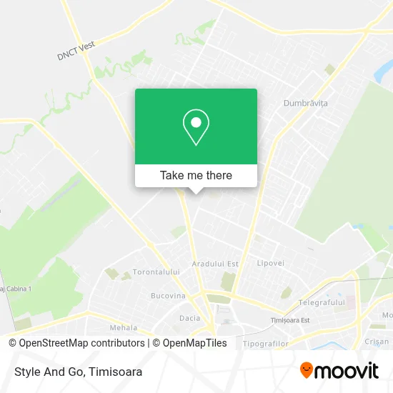 Style And Go map