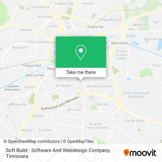 Soft Build - Software And Webdesign Company map