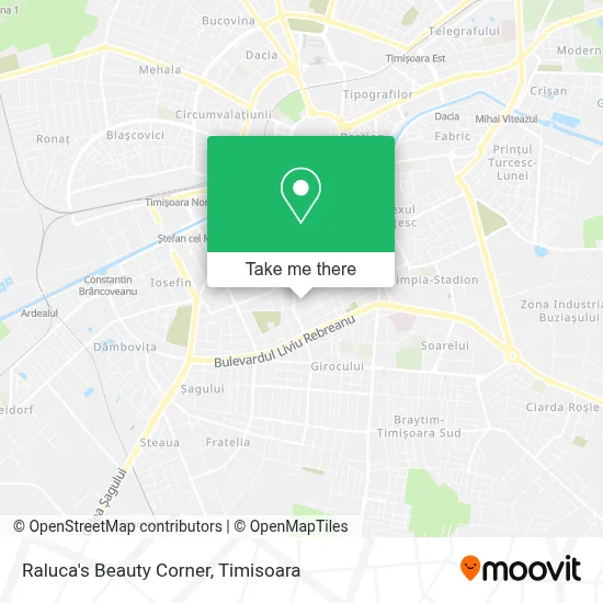 Raluca's Beauty Corner map