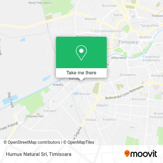 Humus Natural Srl map