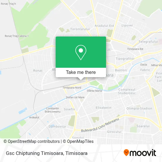 Gsc Chiptuning Timisoara map