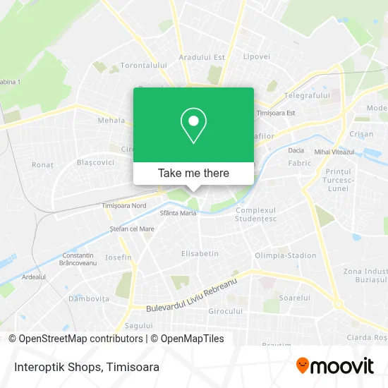 Interoptik Shops map