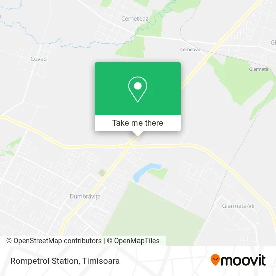 Rompetrol Station map