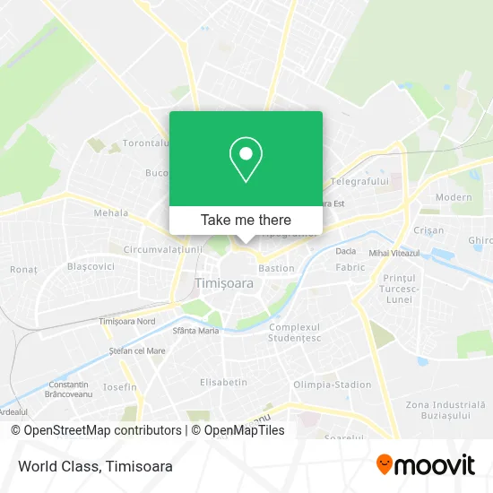 World Class map