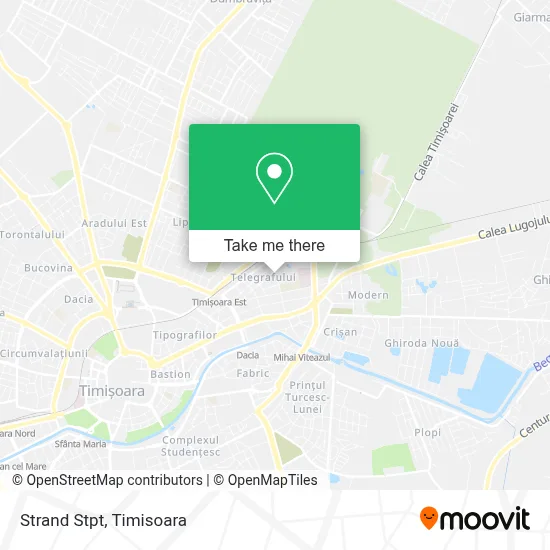 Strand Stpt map
