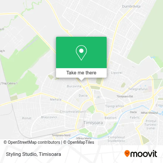 Styling Studio map