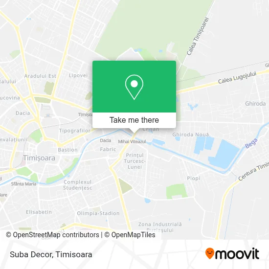 Suba Decor map