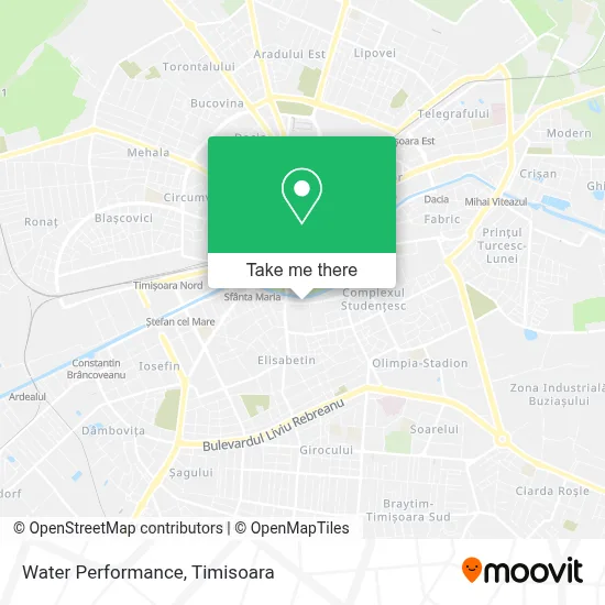Water Performance map