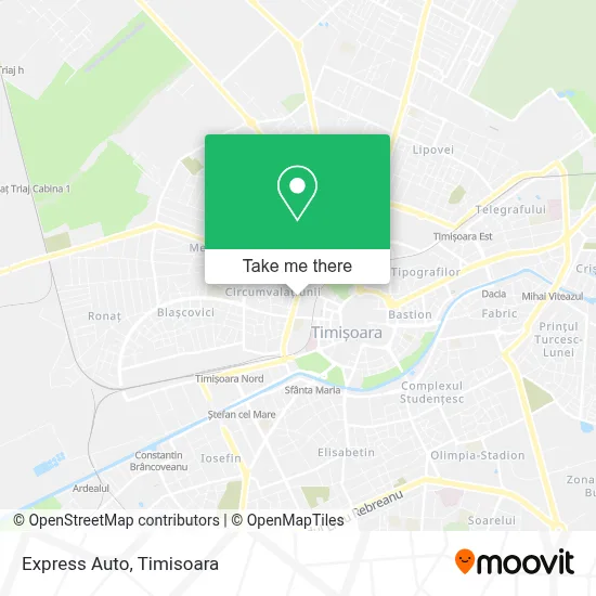 Express Auto map