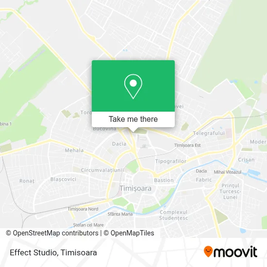 Effect Studio map