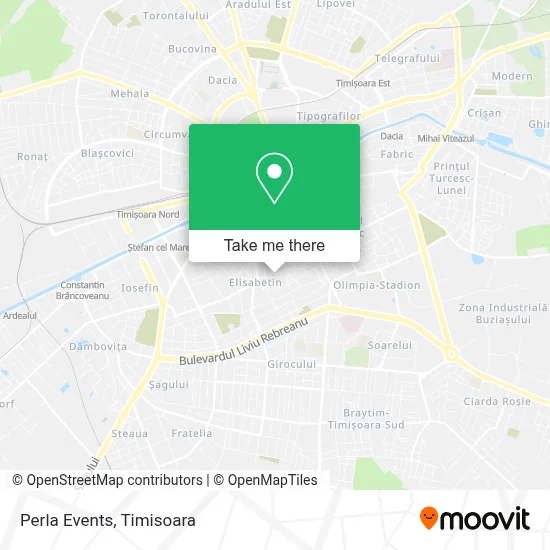 Perla Events map