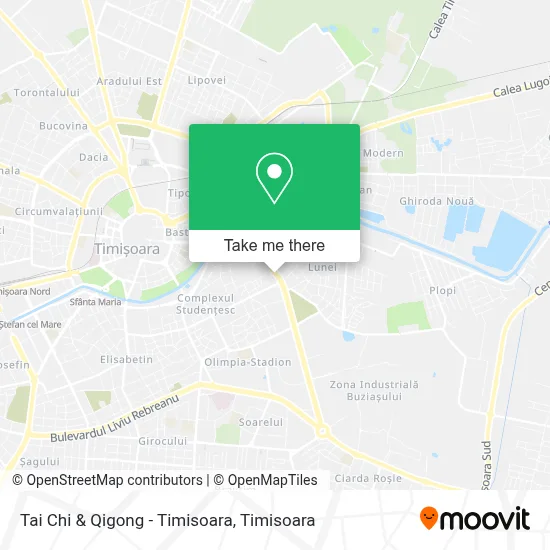 Tai Chi & Qigong - Timisoara map
