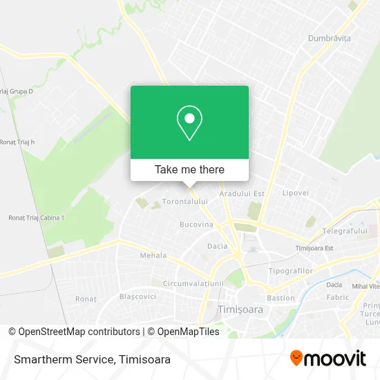 Smartherm Service map