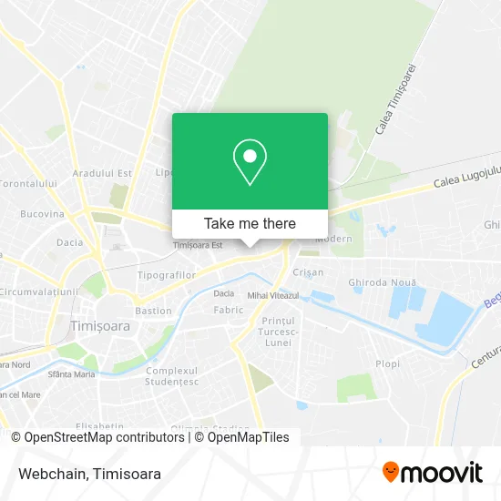 Webchain map