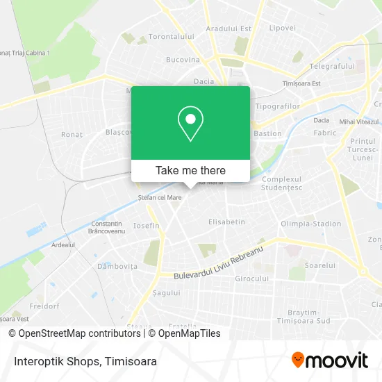 Interoptik Shops map