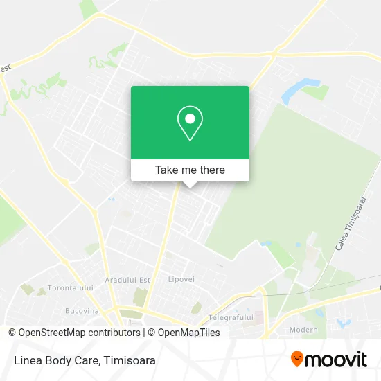 Linea Body Care map