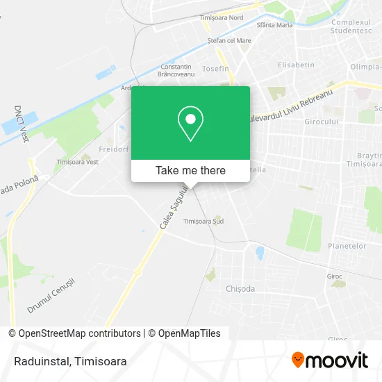 Raduinstal map