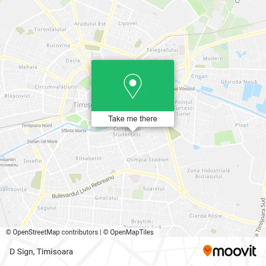 D Sign map