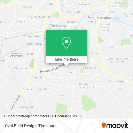 Oval Build Design map