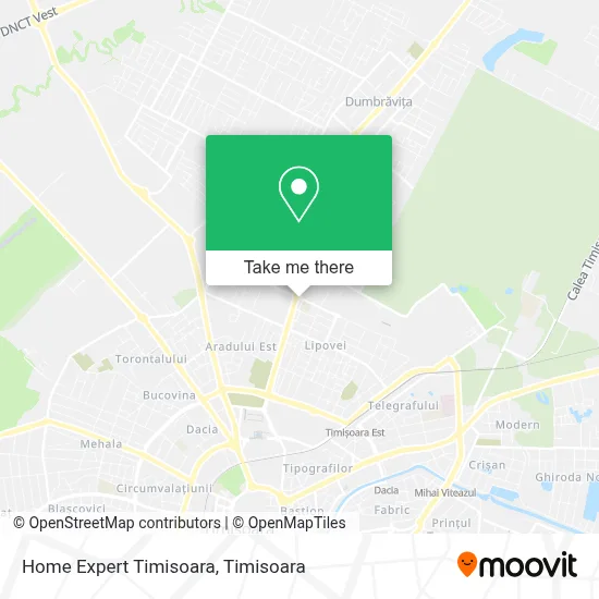 Home Expert Timisoara map