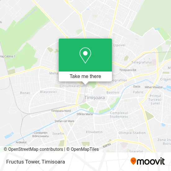 Fructus Tower map