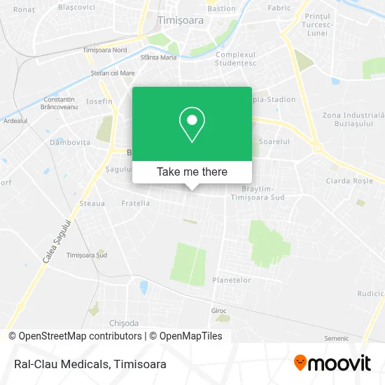 Ral-Clau Medicals map