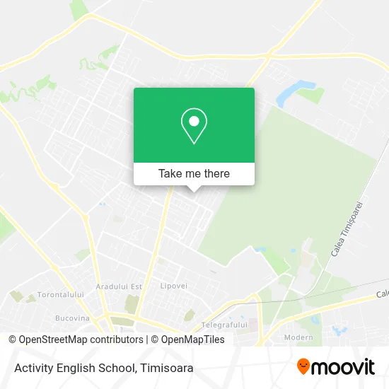 Activity English School map