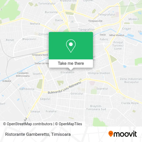 Ristorante Gamberetto map