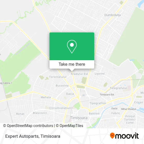 Expert Autoparts map