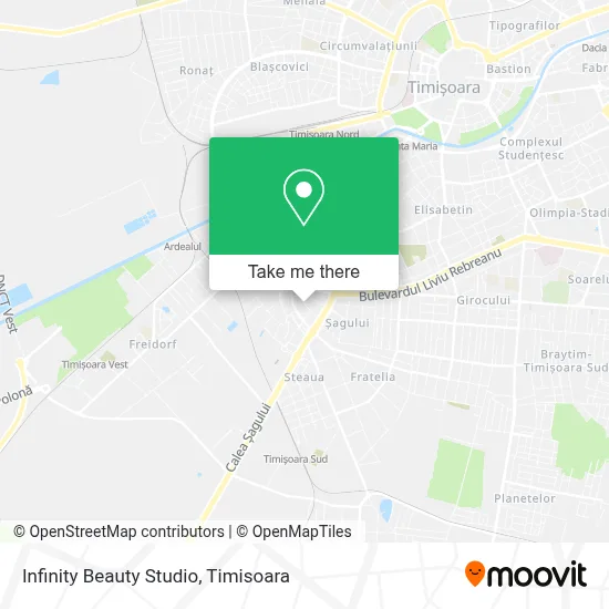 Infinity Beauty Studio map