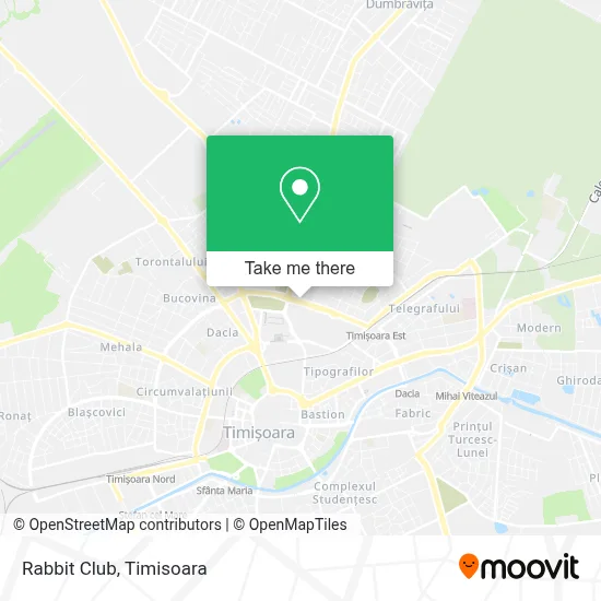 Rabbit Club map