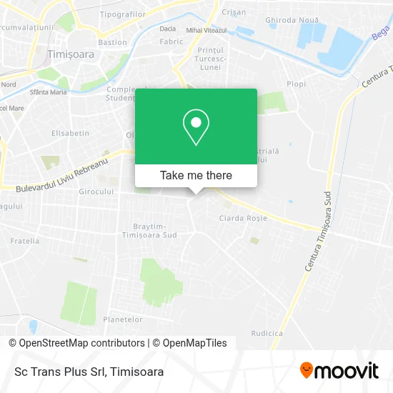 Sc Trans Plus Srl map