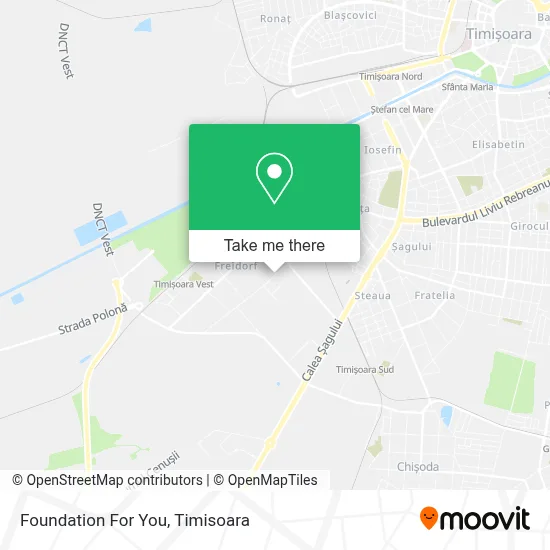 Foundation For You map
