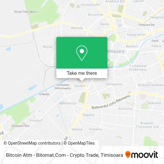 Bitcoin Atm - Bitomat.Com - Crypto Trade map