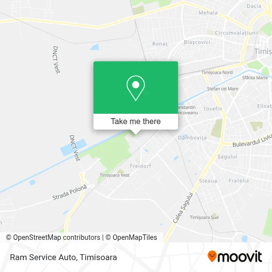 Ram Service Auto map