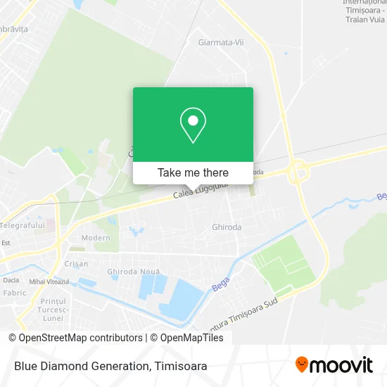 Blue Diamond Generation map
