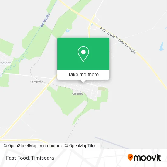Fast Food map