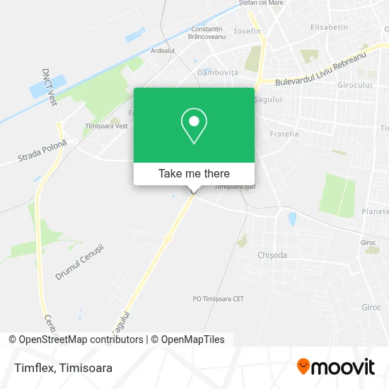 Timflex map