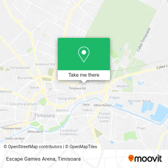 Escape Games Arena map