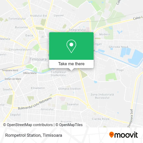 Rompetrol Station map