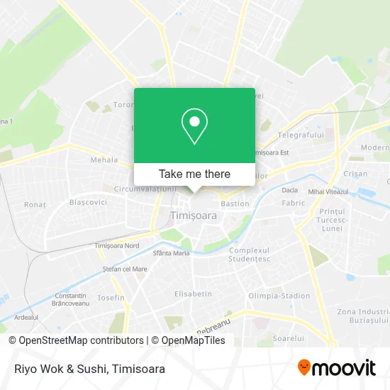 Riyo Wok & Sushi map