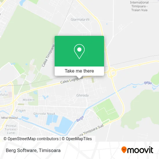 Berg Software map