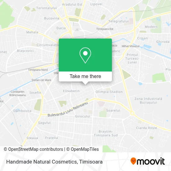 Handmade Natural Cosmetics map
