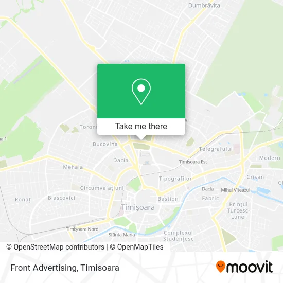 Front Advertising map