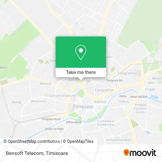 Bensoft Telecom map