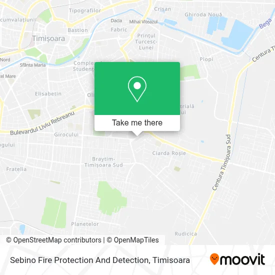 Sebino Fire Protection And Detection map