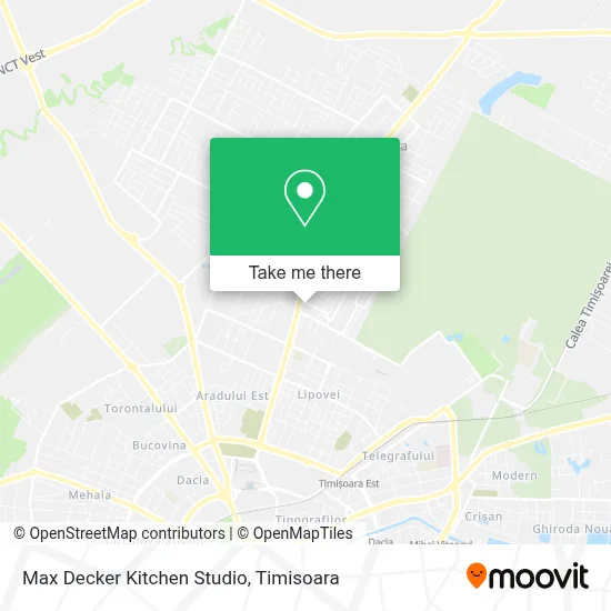 Max Decker Kitchen Studio map