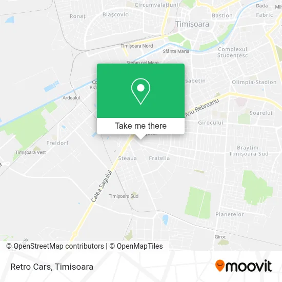 Retro Cars map