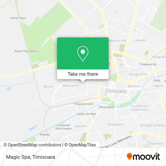 Magic Spa map